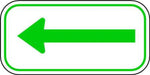 ZING Green Left Arrow Pictogram, EGP, 12x6