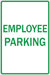 ZING Employee Parking, HIP, 12x18, Alum