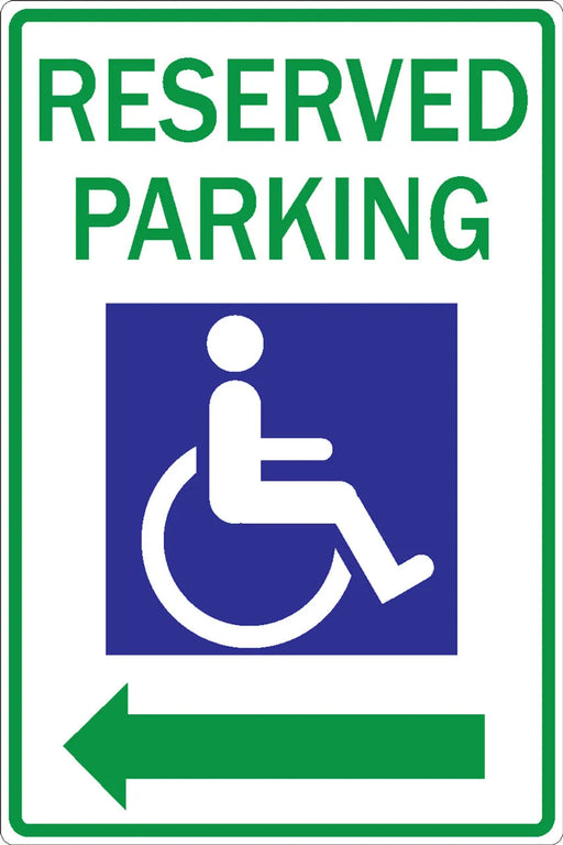 ZING Reserved Parking Handicap, HIP, 12x18