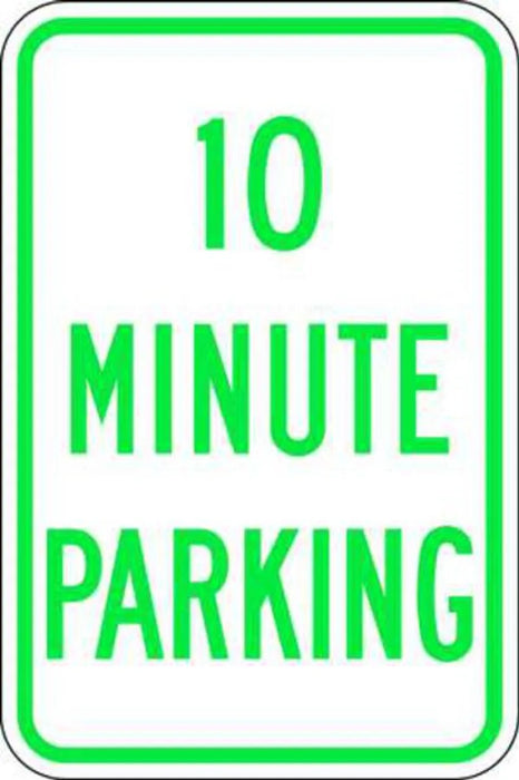 ZING Parking 10 MINUTE PARKING, EGP, 12x18