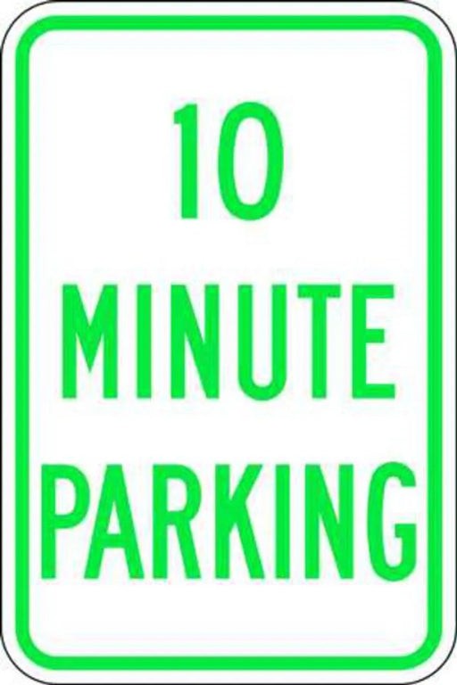 ZING Parking 10 MINUTE PARKING, HIP, 12x18