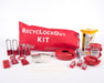 ZING Lockout Bag Kit w/Alum Padlk 35 Comp