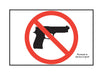 ZING Concealed Carry Label Illinois 4x6 2-pk