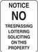 ZING Security NOTICE Property 10x14 AL