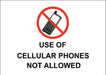 ZING Security Label 5x7 No Cell Phones 2-pk