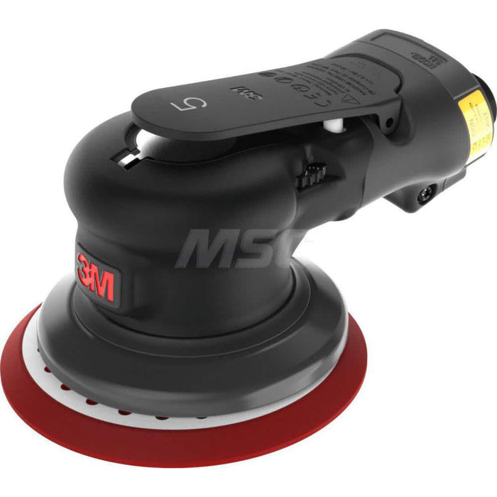 Air Orbital Sander: Round, 5" Pad