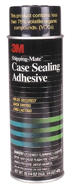 Spray Adhesive: 24 oz Aerosol Can, Clear