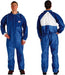 Disposable Coveralls: Size X-Large, Polypropylene, Zipper Closure