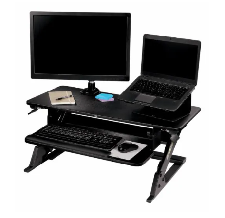 3M Standing Desk, Converts Desktop to Sit-Stand Workstation