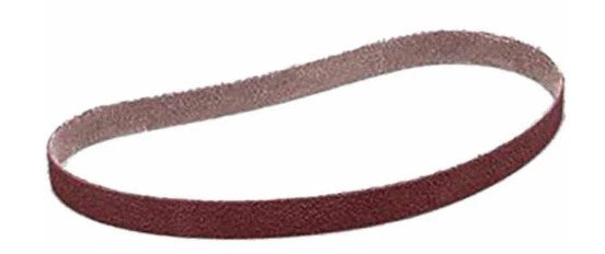 3M Abrasive Belt: 1-1/2" Wide, 18-15/16" Long, 80 Grit, Aluminum Oxide