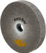 Deburring Wheel:  6" Dia,  1" Face Width,  1" Hole,  Density 9 N/A Silicon Carbide