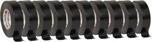 3/4" x 60' x 7 mil Black Polyester Film Electrical Tape