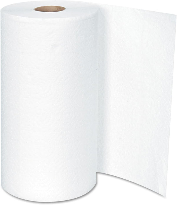 Boardwalk 6273 Perforated Paper Towel Roll, 2-Ply, White, 11 x 8 1/2, 250/Roll, 12 Rolls/Carton