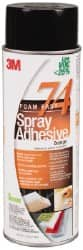 Spray Adhesive: 24 oz Aerosol Can, Orange