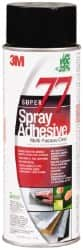 Spray Adhesive: 24 oz Aerosol Can, Clear