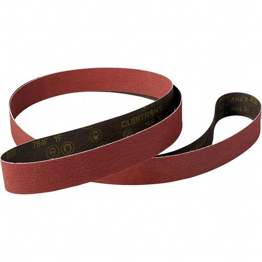 Abrasive Belt: 8" Wide, 60" Long, 60 Grit, Ceramic