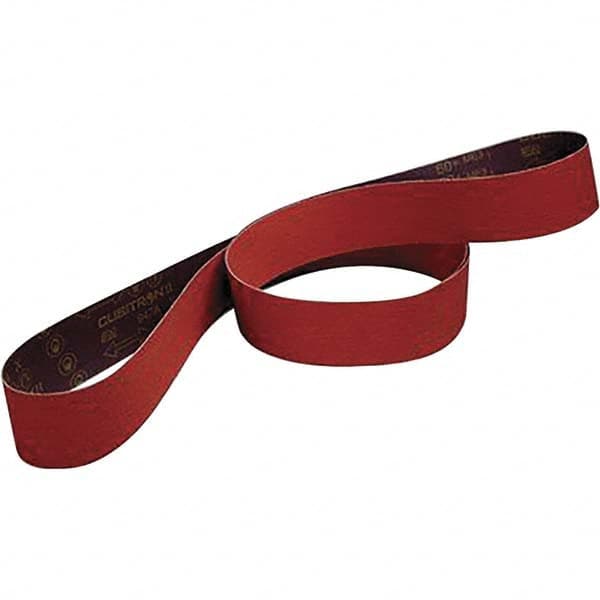 Abrasive Belt: 2" Wide, 132" Long, 120 Grit, Ceramic