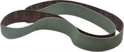 Abrasive Belt: 2" Wide, 72" Long, 100 Grit, Aluminum Oxide