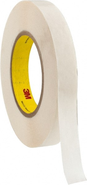 Polyethylene Film Tape: 36 yd Long, 9 mil Thick, Rubber Adhesive