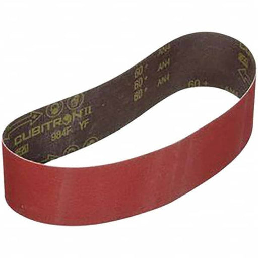 Abrasive Belt: 6" Wide, 132" Long, 36 Grit, Ceramic