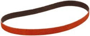 Abrasive Belt: 1/2" Wide, 12" Long, 80 Grit, Ceramic