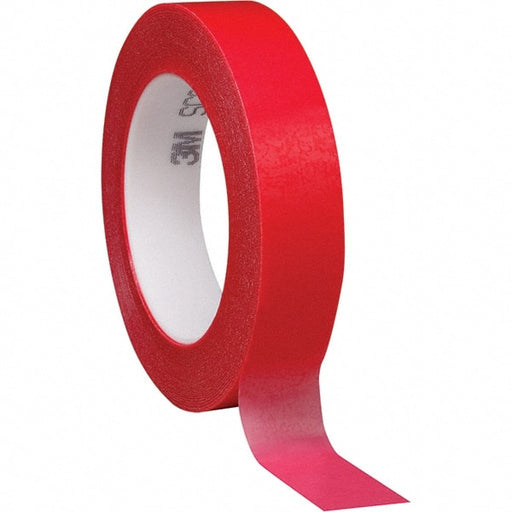 Circuit Plating Tape: 2" Wide, 72 yd Long, 4.2 mil Thick, Red