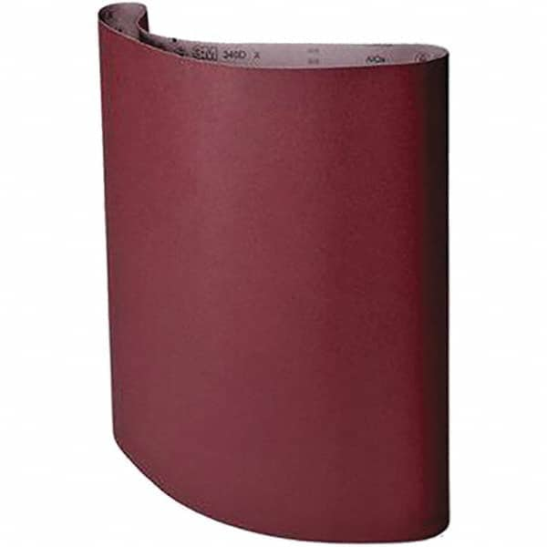 Abrasive Belt: 37" Wide, 60" Long, 150 Grit, Aluminum Oxide