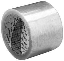 Packing Tape: 2" Wide, Clear, Rubber Adhesive