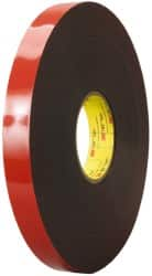 Polyethylene Film Tape: 3/4" Wide, 36 yd Long, Acrylic Adhesive