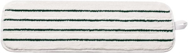 Wet Mop Pad: Quick Change, Medium, White Mop, Blended Fiber