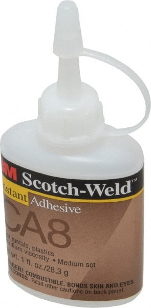 Adhesive Glue: 1 oz Bottle, Clear