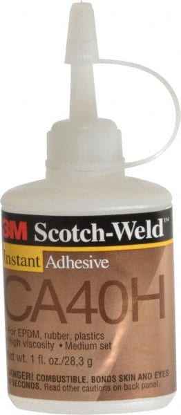 Adhesive Glue: 1 oz Bottle, Yellow