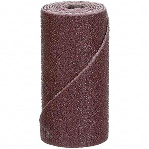 Straight Cartridge Roll: 3/4" Dia, 40 Grit, Aluminum Oxide