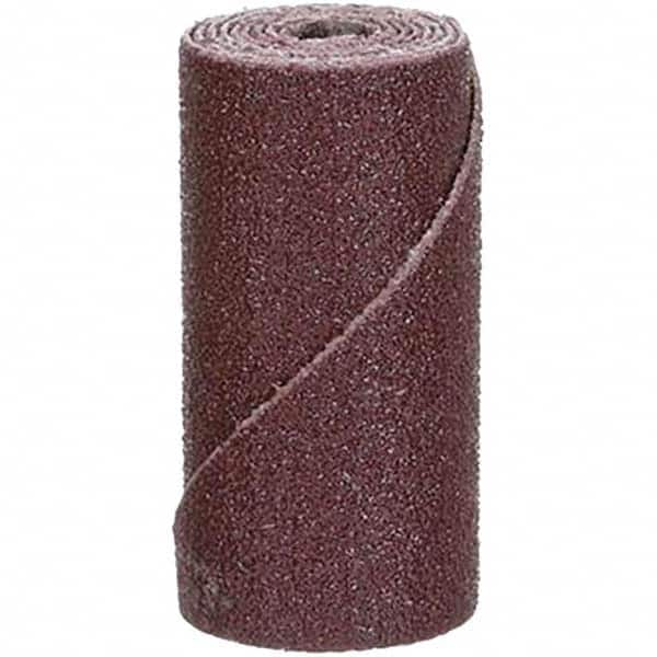 Straight Cartridge Roll: 3/4" Dia, 40 Grit, Aluminum Oxide