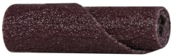 Straight Cartridge Roll: 1/4" Dia, 120 Grit, Aluminum Oxide