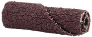 Straight Cartridge Roll: 3/8" Dia, 50 Grit, Aluminum Oxide