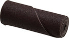 Straight Cartridge Roll: 1/2" Dia, 320 Grit, Aluminum Oxide