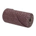 Straight Cartridge Roll: 1" Dia, 36 Grit, Aluminum Oxide