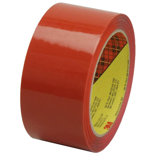 Box Sealing & Label Protection Tape; Tape Number: 373 ; Overall Thickness: 2.5mil ; Overall Length: 54.68yd ; Overall Width: 1.88in ; Color: Orange ; Tensile Strength: 30lb/in