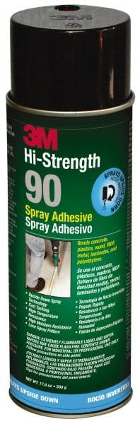 Spray Adhesive: 24 oz Aerosol Can, Clear