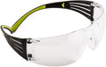 Safety Glass: Anti-Fog & Scratch-Resistant, Polycarbonate, Clear Lenses, Frameless, UV Protection