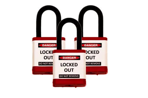 ZING Padlock 800 Ser 3" Shackle Keyed Diff