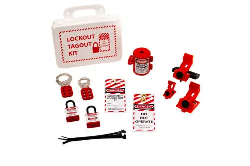 ZING Lockout Kit Deluxe Mountable Plastic Box