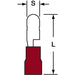 22 to 18 AWG Crimp Bullet Connector