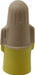 Wing Twist-On Wire Connector: Tan & Yellow, Flame-Retardant, 2 AWG