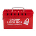 ZING Group Lockout Box Red 13 Hole UNBRANDED