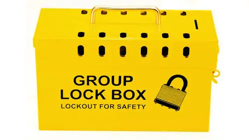 ZING Group Lockout Box Ylw 13 Hole UNBRANDED