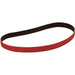 Abrasive Belt: 1/2" Wide, 24" Long, 120 Grit, Ceramic