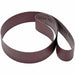 Abrasive Belt: 2" Wide, 72" Long, 120 Grit, Aluminum Oxide