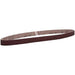 Abrasive Belt: 1" Wide, 42" Long, 36 Grit, Aluminum Oxide